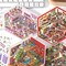 Candy Shop Sticker Scene, Landscape Isometric Cute Sticker Set, Adorabilities